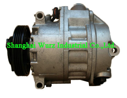 CSE717C宝马X5 V8 4.4 带电控汽车空调压缩机 X5冷气泵